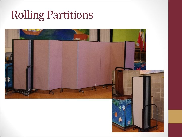 Rolling Partitions 
