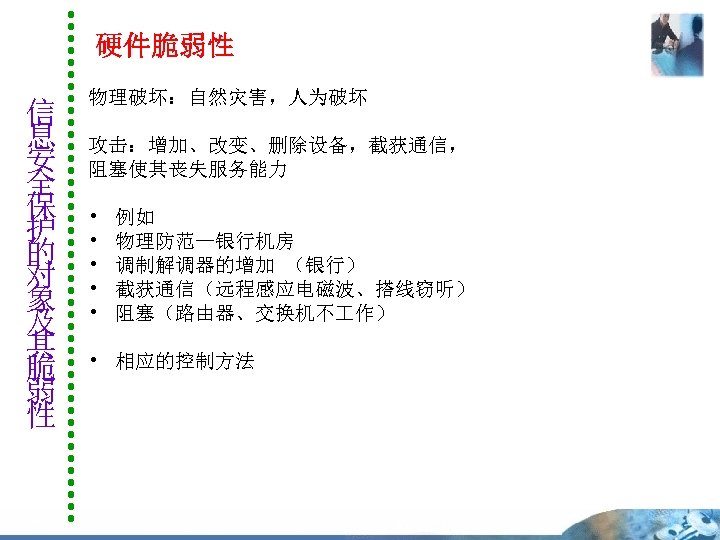 硬件脆弱性 信 息 安 全 保 护 的 对 象 及 其 脆 弱