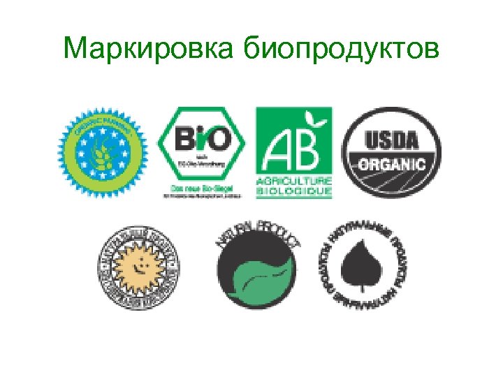Маркировка биопродуктов 