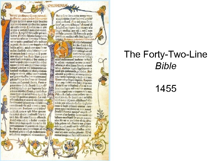 The Forty-Two-Line Bible 1455 