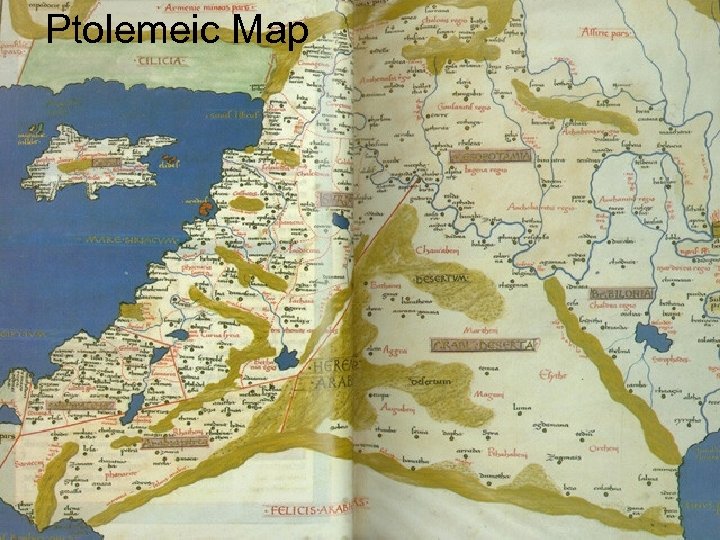 Ptolemeic Map 