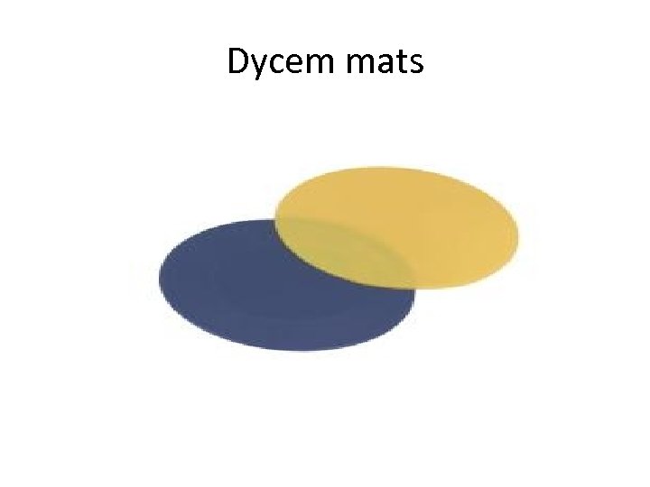 Dycem mats 