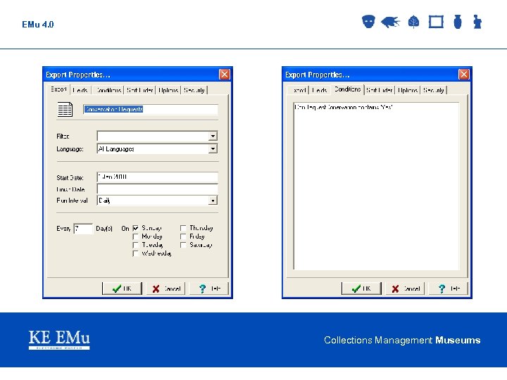 EMu 4. 0 Collections Management Museums 