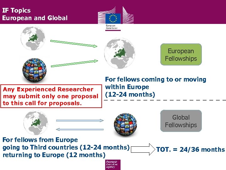 IF Topics European and Global European Fellowships For fellows coming to or moving within