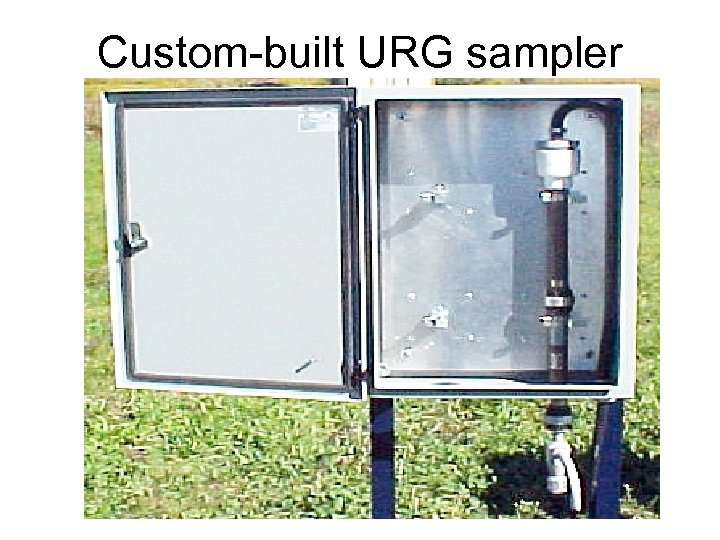 Custom-built URG sampler 