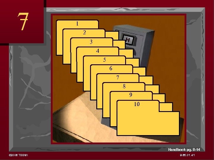 7 1 2 H 3 4 5 7 6 7 S 8 9 Y