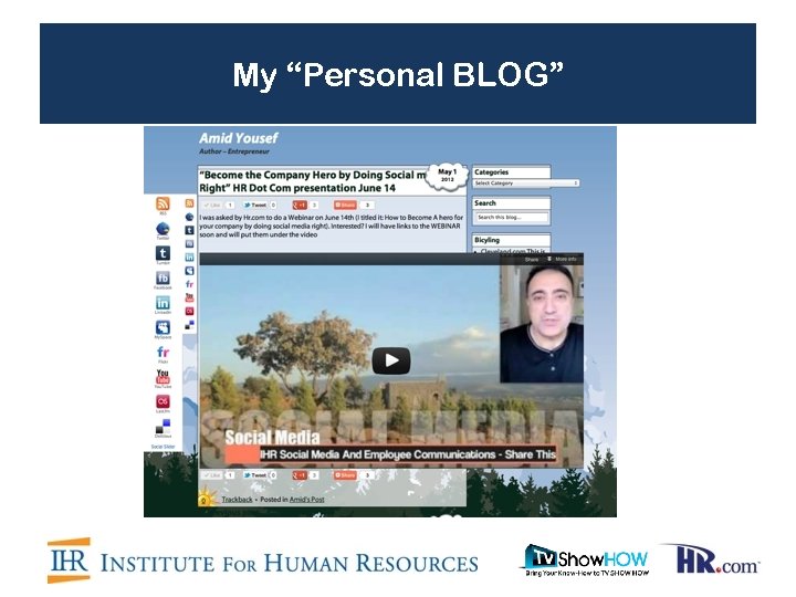 My “Personal BLOG” 