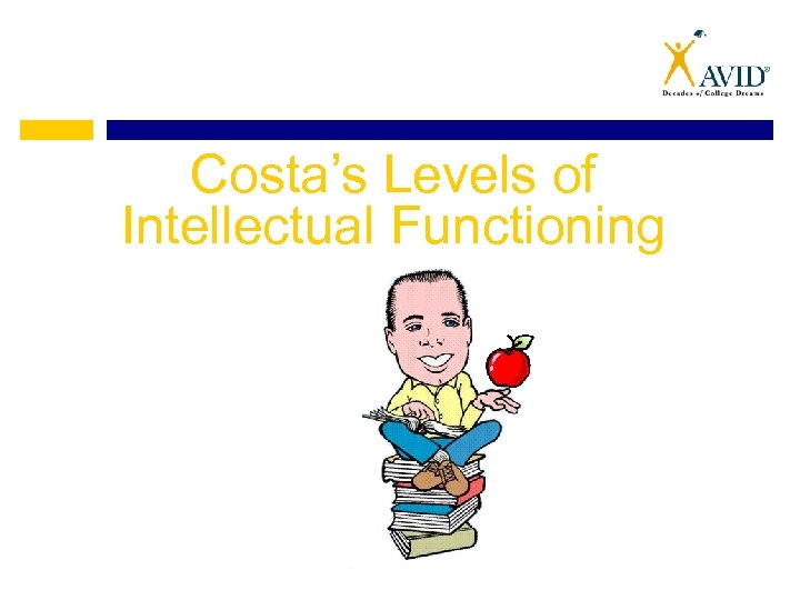 Costa’s Levels of Intellectual Functioning 