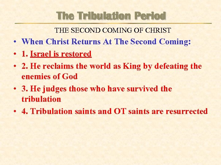 timeline for rapture and judgment seat of christ