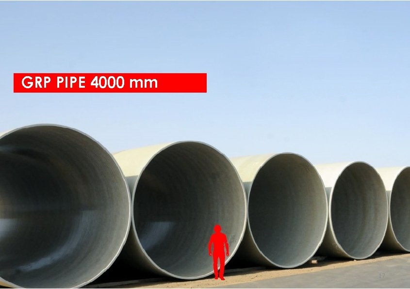 GRP PIPE 4000 mm 17 