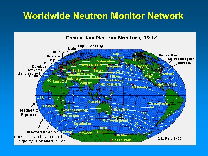 Worldwide Neutron Monitor Network 