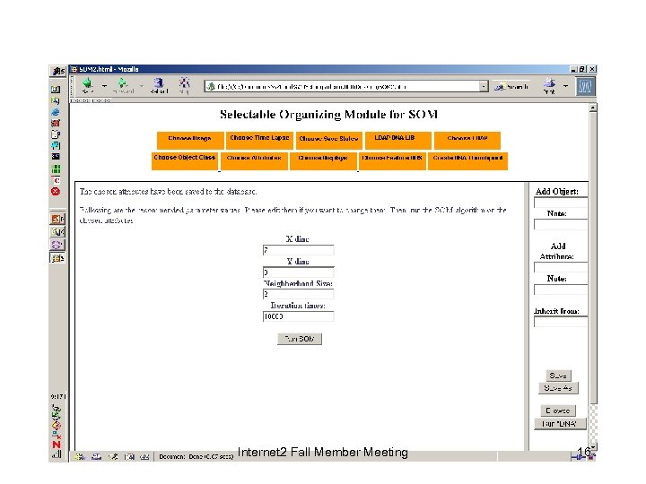 Internet 2 Fall Member Meeting 16 