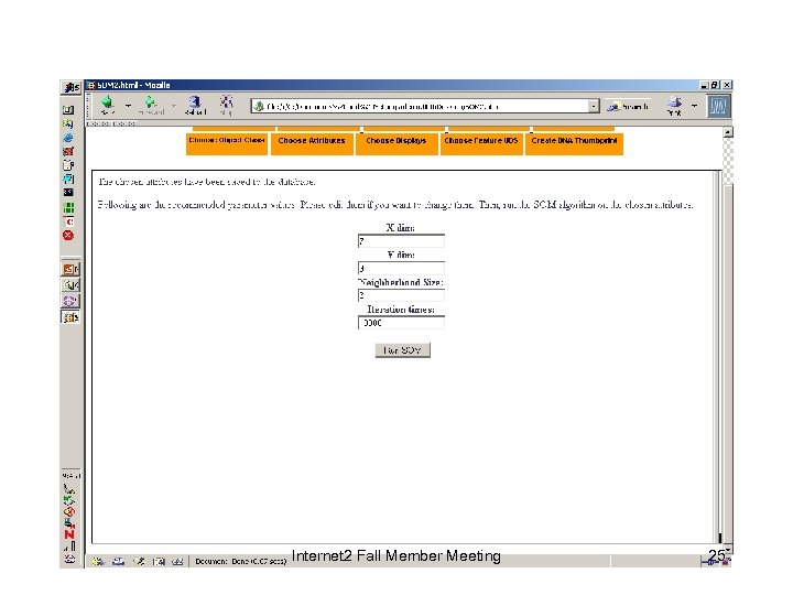 Internet 2 Fall Member Meeting 25 
