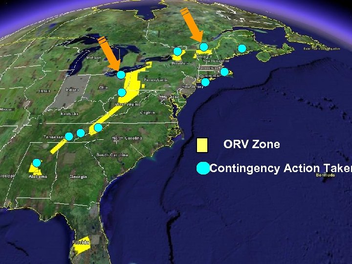 ORV Zone Contingency Action Taken 