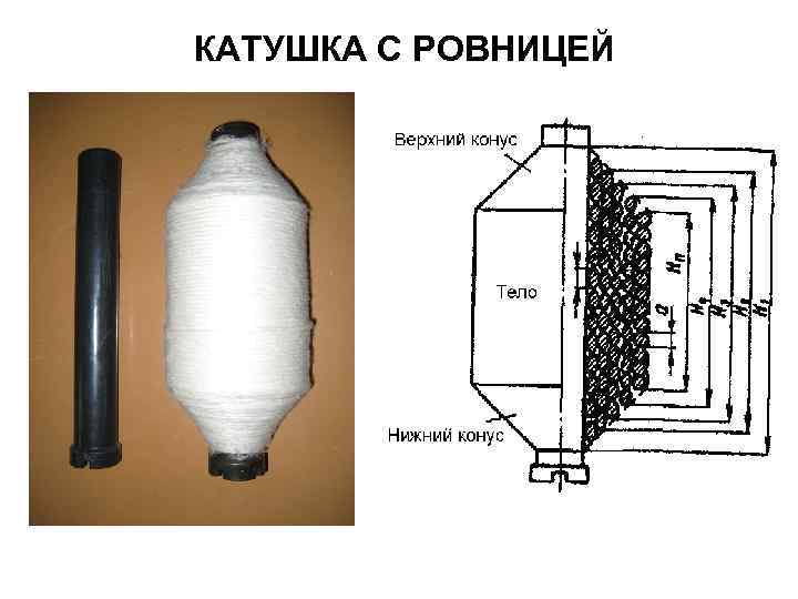 КАТУШКА C РОВНИЦЕЙ 