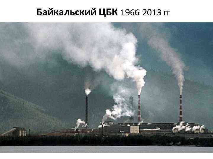 Байкальский ЦБК 1966 2013 гг 