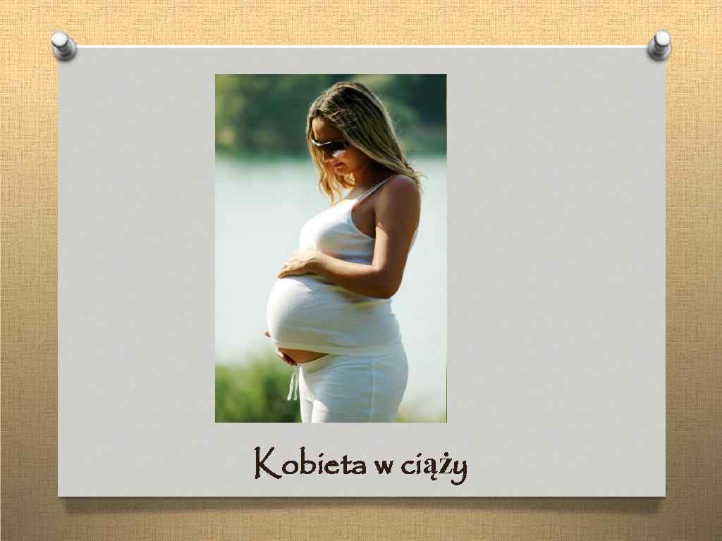Kobieta w ciąży 