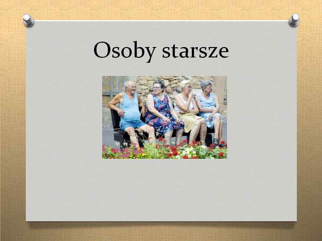 Osoby starsze 