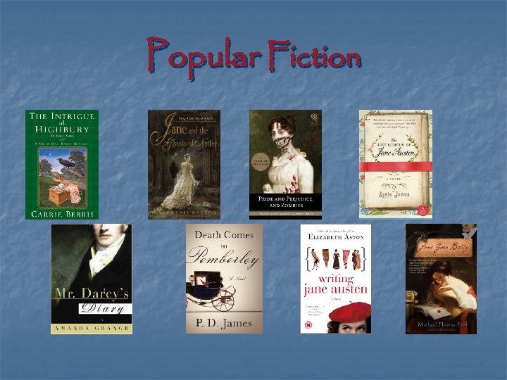 Popular Fiction 