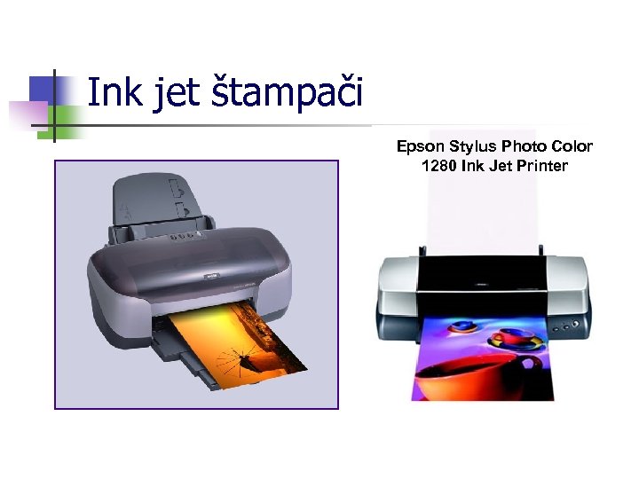 Ink jet štampači Epson Stylus Photo Color 1280 Ink Jet Printer 