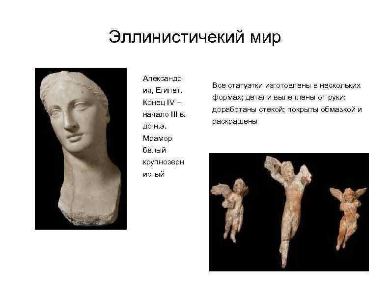 Эллинистичекий мир Александр ия, Египет. Конец IV – начало III в. до н. э.