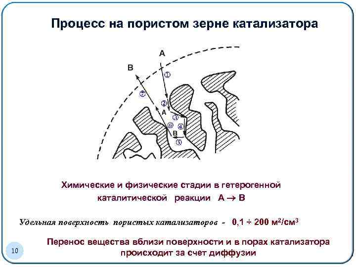 Удельная поверхность катализатора