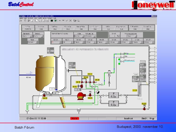 Batch. Control Batch Fórum Budapest, 2000. november 10. 