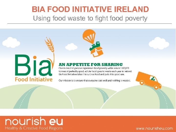 BIA FOOD INITIATIVE IRELAND Using food waste to fight food poverty 
