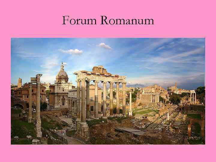 Forum Romanum 