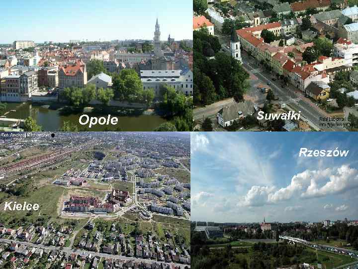Opole Suwałki Rzeszów Kielce 