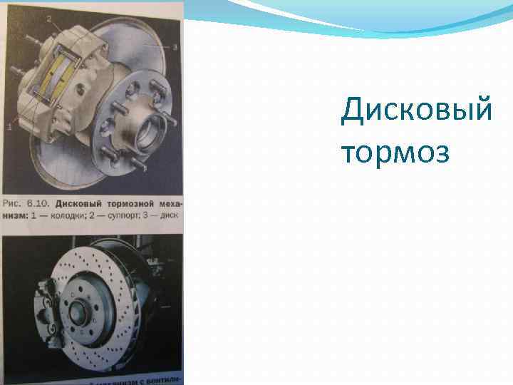 Дисковый тормоз 