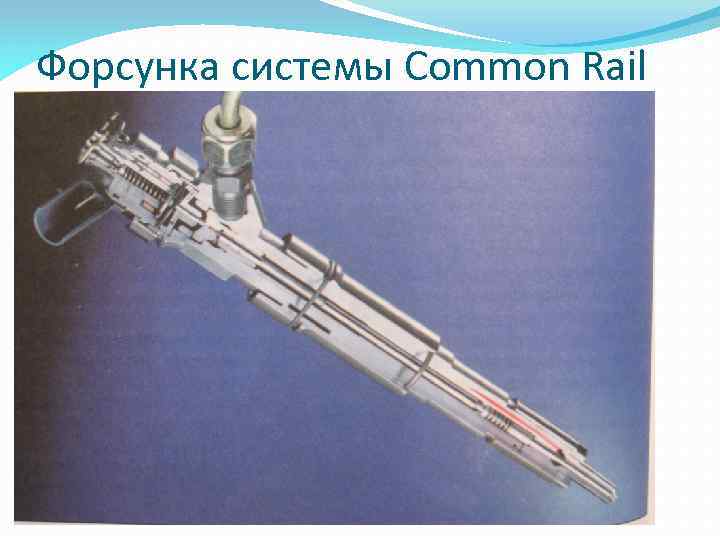 Форсунка системы Common Rail дизеля 