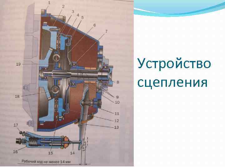Устройство сцепления 