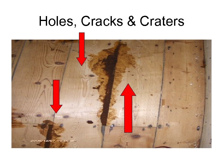 Holes, Cracks & Craters 