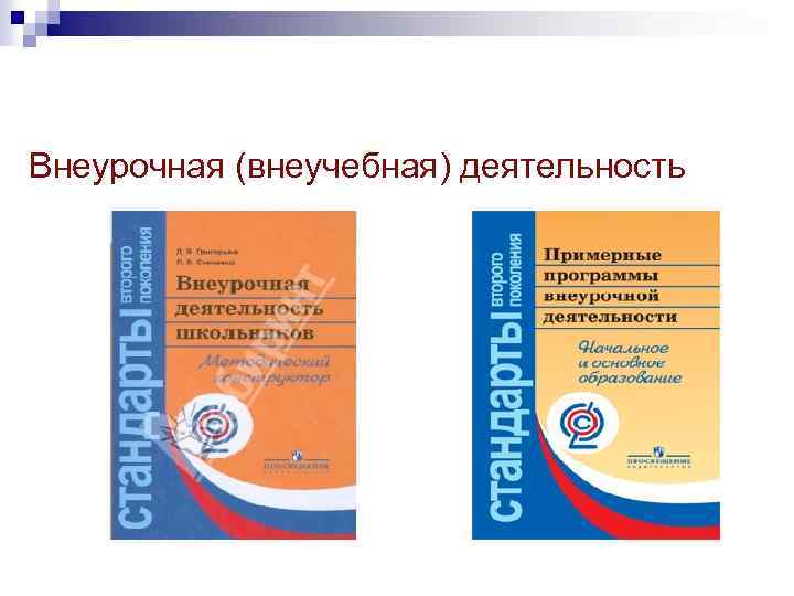 Внеурочная (внеучебная) деятельность 