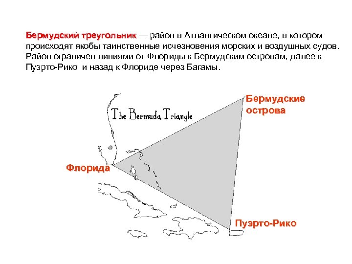 Проект на тему бермудский треугольник 9 класс