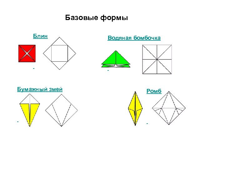 Водяная бомбочка оригами схема