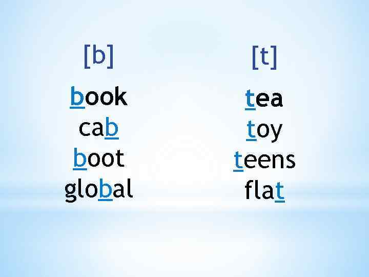 [b] [t] book cab boot global tea toy teens flat 
