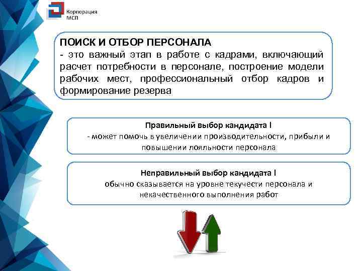 ПОИСК И ОТБОР ПЕРСОНАЛА - это важный этап в работе с кадрами, включающий расчет