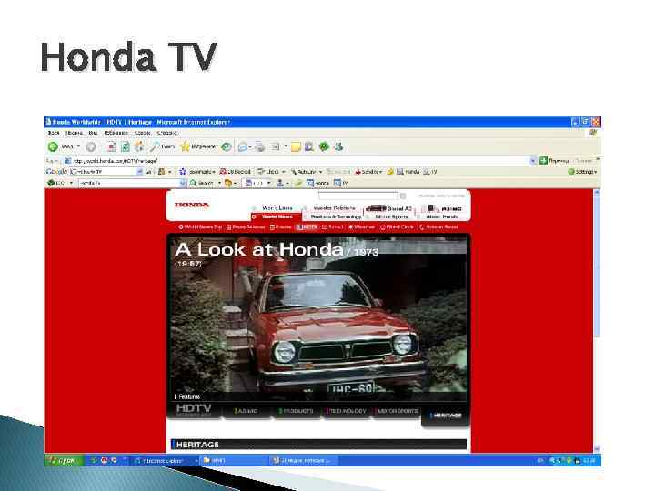 Honda TV 