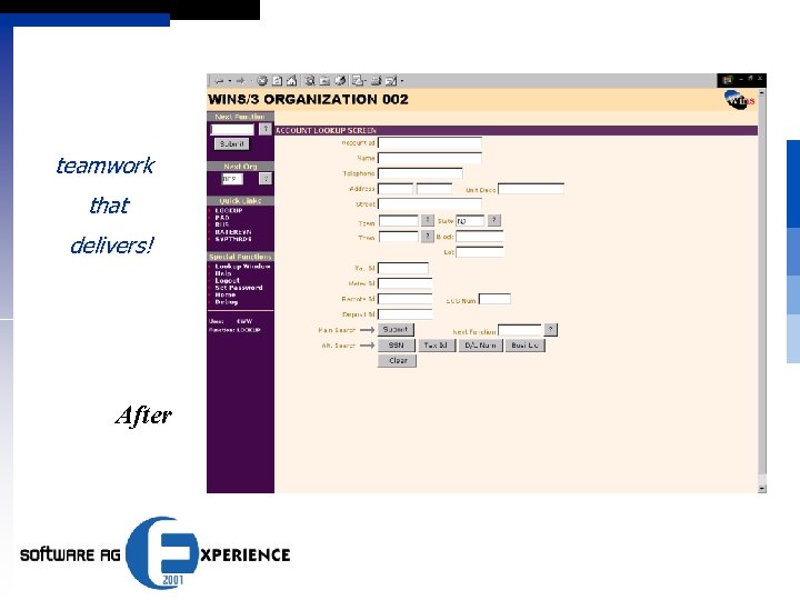 teamwork that delivers! After 