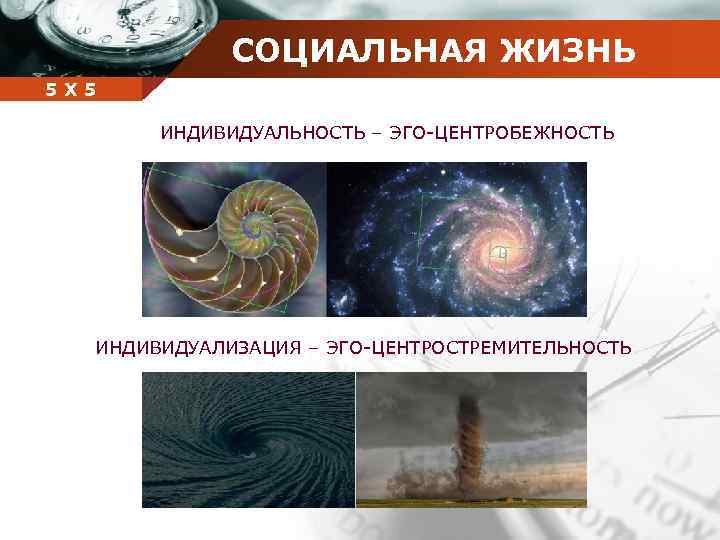 СОЦИАЛЬНАЯ ЖИЗНЬ Company 5 5 Х name ИНДИВИДУАЛЬНОСТЬ – ЭГО-ЦЕНТРОБЕЖНОСТЬ ИНДИВИДУАЛИЗАЦИЯ – ЭГО-ЦЕНТРОСТРЕМИТЕЛЬНОСТЬ 