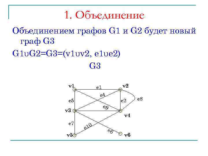 Новый графа