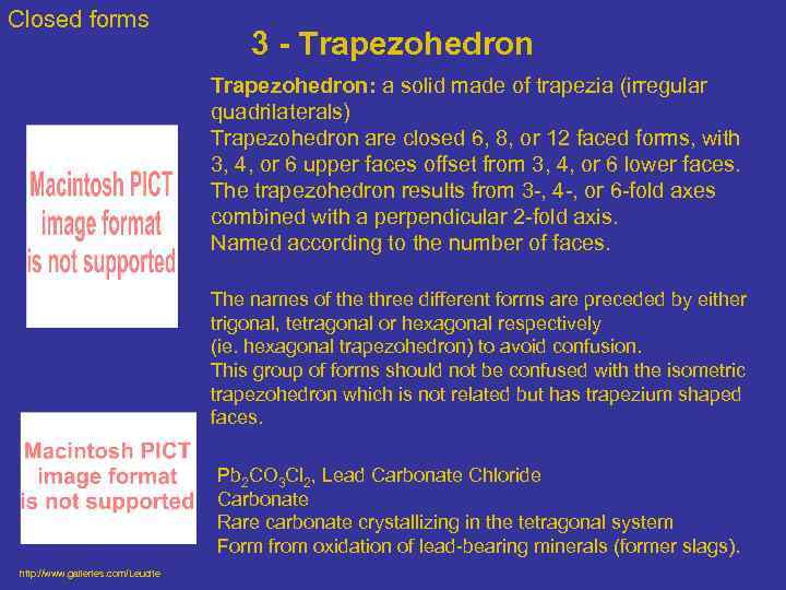 Closed forms 3 - Trapezohedron: a solid made of trapezia (irregular quadrilaterals) Trapezohedron are