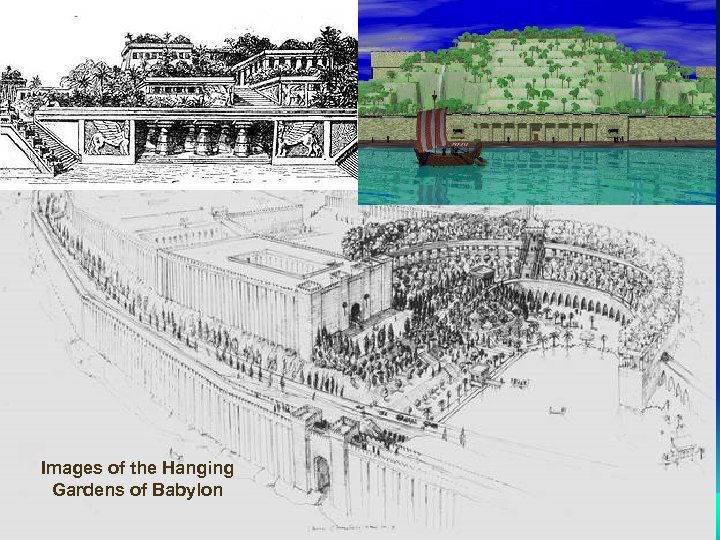 Images of the Hanging Gardens of Babylon 