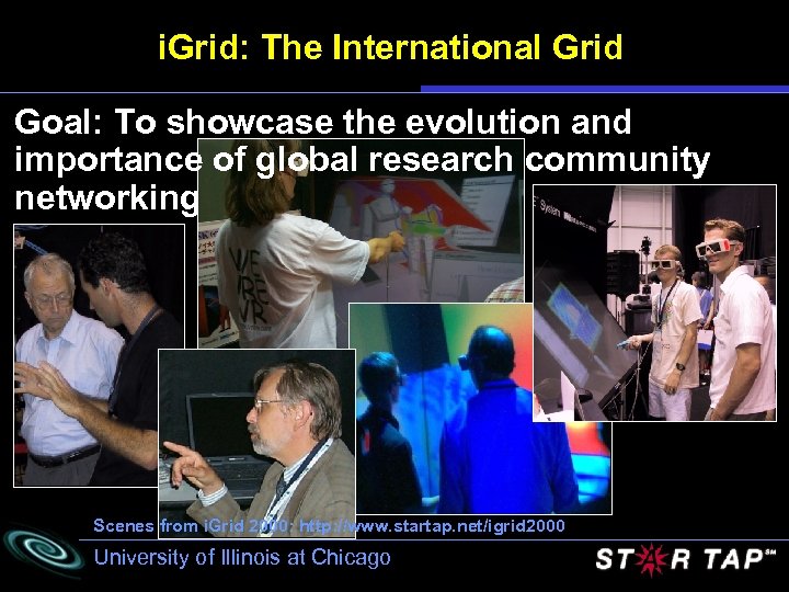 i. Grid: The International Grid Goal: To showcase the evolution and importance of global