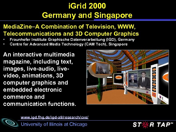 i. Grid 2000 Germany and Singapore Media. Zine A Combination of Television, WWW, Telecommunications