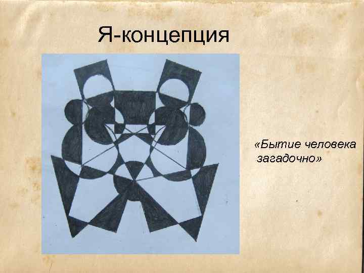Я-концепция «Бытие человека загадочно» 