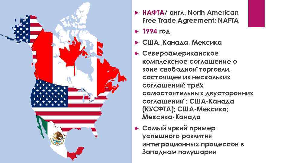 Нафта сша канада мексика