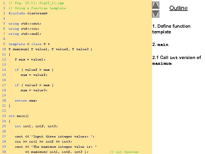 1 // Fig. 15. 11: fig 15_11. cpp 2 3 4 5 6 //